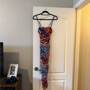 AFRM Vibrant Floral Maxi Dress